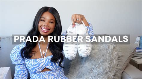 UNBOXING PRADA RUBBER SANDALS (+ HOW TO STYLE .